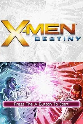 X-Men - Destiny (USA) screen shot title